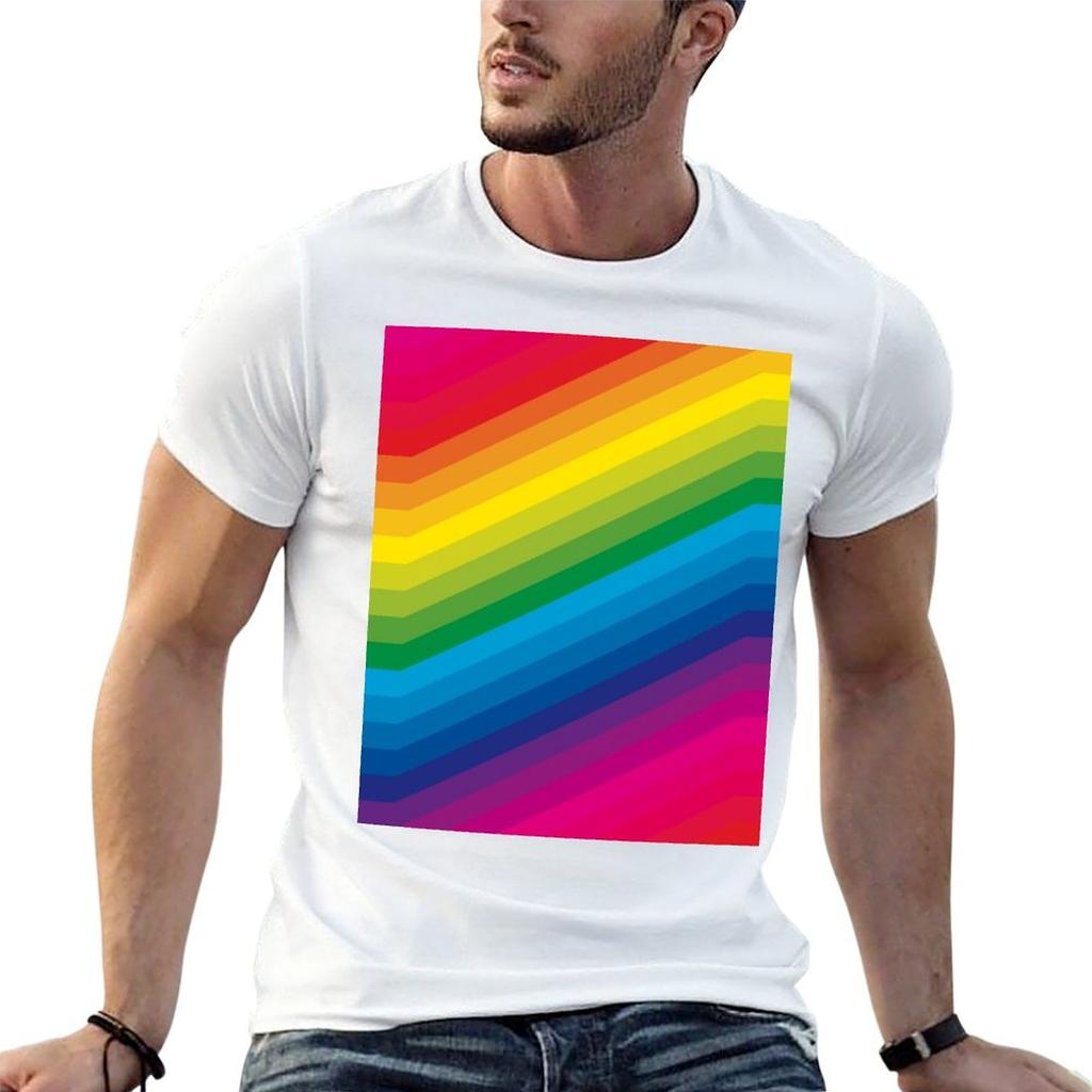 Rainbow Tshirt T Shirts For Unisex Cotton Soft T Shirt For Unisex 100 Percent Cotton T Shirt For Unisex Tshirt