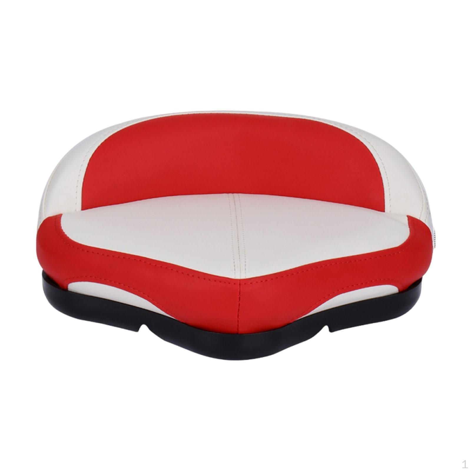 

Boat Seat Captain Chair Accessories Pad Replacement Speedboat Easy Installation for Red White