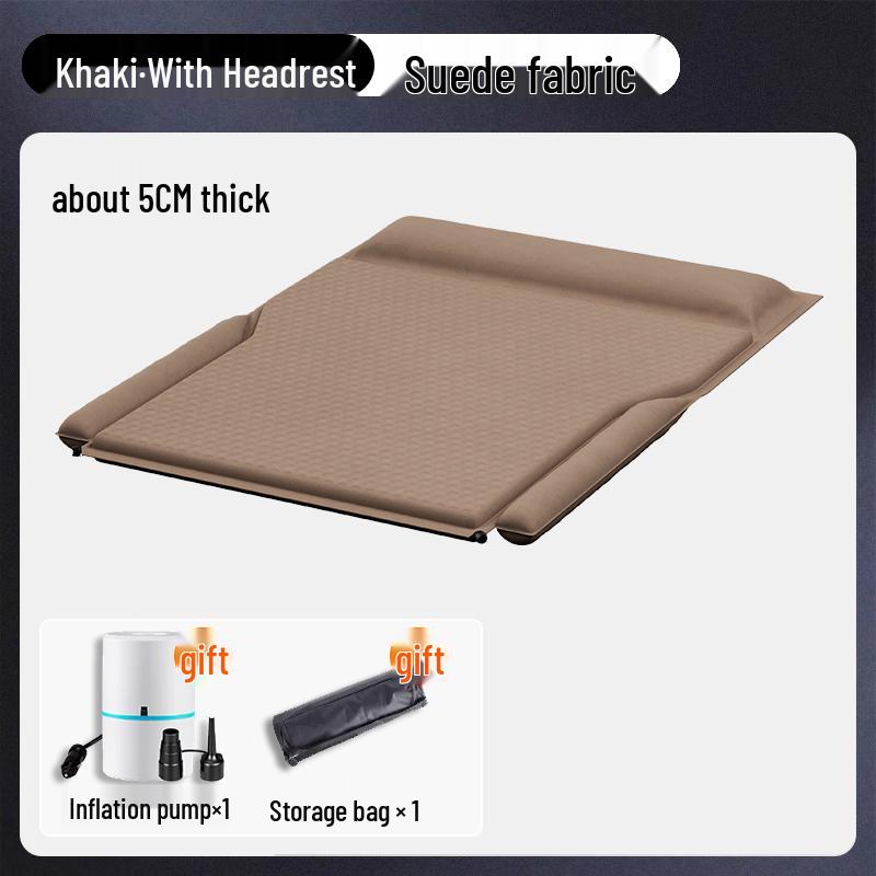Versatile SUV Trunk Inflatable Mattress: Perfect for Car Sleeping, Leveling, and Comfort.