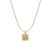 ahjeong AHJ Rough Texture Necklace. Gold