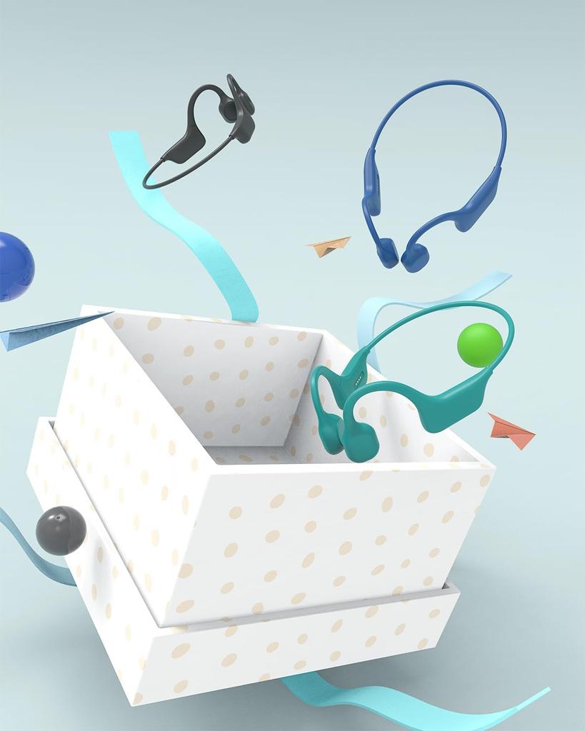 SANOTO Bone Conduction Kodendo Bluetooth 2025 Newly Wireless Block Your Open Ear Listens to Environmental Suppresses Sound No Pressure Sports