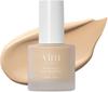 Vim Beauty All Day Moist Liquid Foundation, SPF30 PA++, 24-hour Wear, 79% Serum Formula, Natural-looking Foundation, High Coverage, 30mL, 18 Ecru