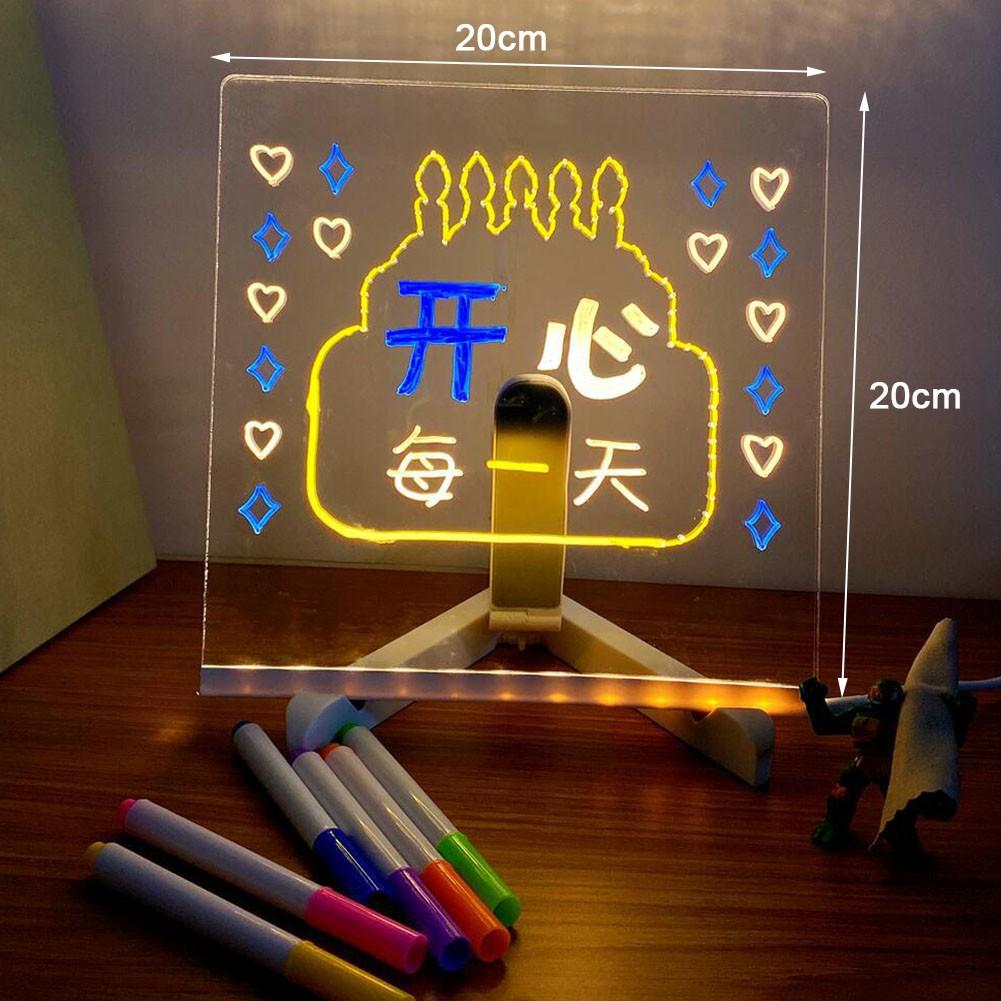 

Портативная стираемая светящаяся доска для письма