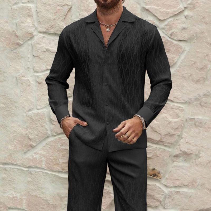 Men's Suit Cross-Border European and American Summer New Casual Men's Sports Suit
