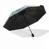 1pc Owl Fantasy Fashionable Automatic Opening/Closing Folding Umbrella with 8 Bones, Windproof Portable, Daily Use59