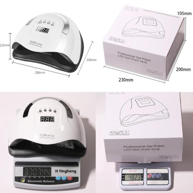 Uv Led Nail Lamp Gel Polish Fast Drying Gel Lamp With Automatic Sensing 4 Timer Professional Nail Dryer Manicure Salon Tools