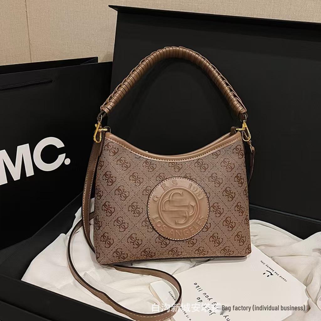 

2025 Trendy Multi-way Crossbody Bag - Women s High-Quality Textured Shoulder Bag коричневий