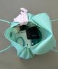 Christine Project [Free Sunglasses Bag Charm] Stud Jelly Shoulder Bag (Mint)