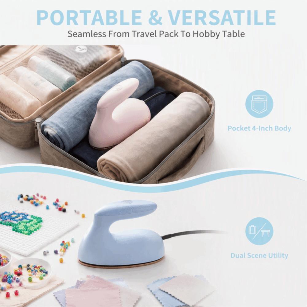 Lightweight Compact Iron Corded Electric Miniature Iron Mini Electric Iron  For Sewing