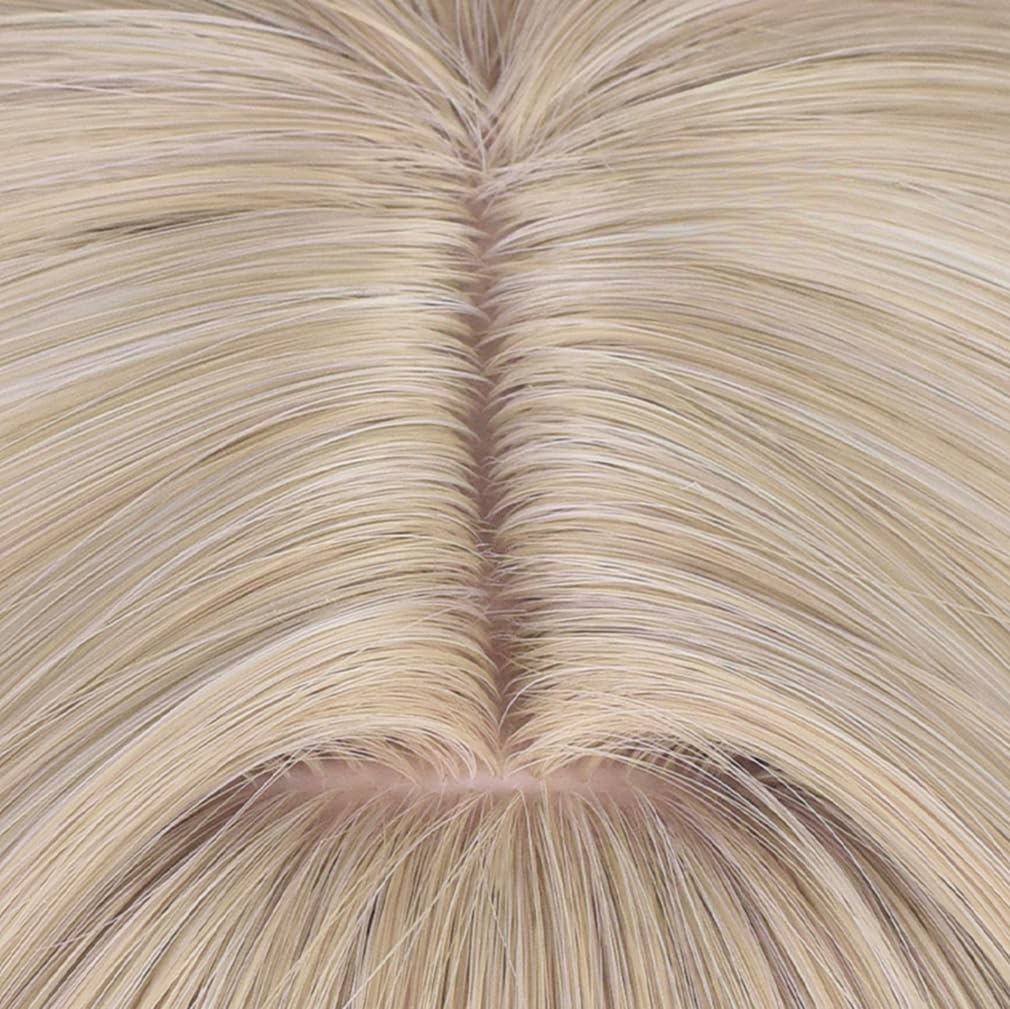 LAOBAO Viper Cosplay Wig - Blonde Long Straight Hair - Heat Resistant - Costume Wig for Disguise, Parties, Festivals, Halloween, Fancy Dress (Viper)