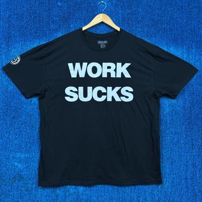 Blink-182 “Work Sucks” Graphic T-Shirt Size XXL