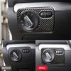 Für Volkswagen Golf 6 Gti R MK6 2008-2012 Kohlefaser Interieur Auto Scheinwerferschalter Blende Zieraufkleber Autozubehör