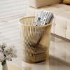 Pet-Friendly Luxury Trash Bin: Stylish, High-Capacity Waste Container for Living Room, Kitchen, and Bathroom