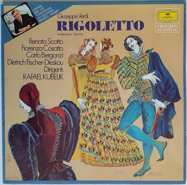 

LP Record GIUSEPPE VERDI Rigoletto 2537006 Deutsche Grammo Germany Classical Used