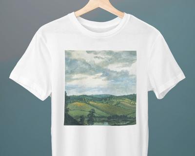 Pencerrig Thomas Jones Painting Unisex T-Shirt Landscape T-Shirt Art T-Shirt Gift for Her Gift for Him Art Lover Gift