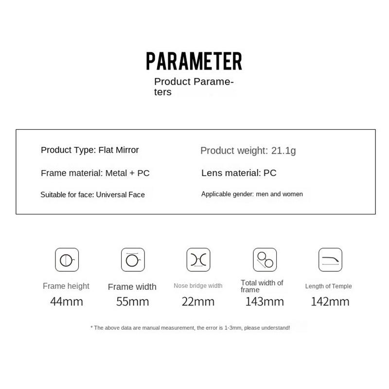 2PCS Anti Radiation Eyeglass Cat Eye Blue Light Blocking Glasses Replaceable Lenses Trendy Vintage Fashion Eyewear