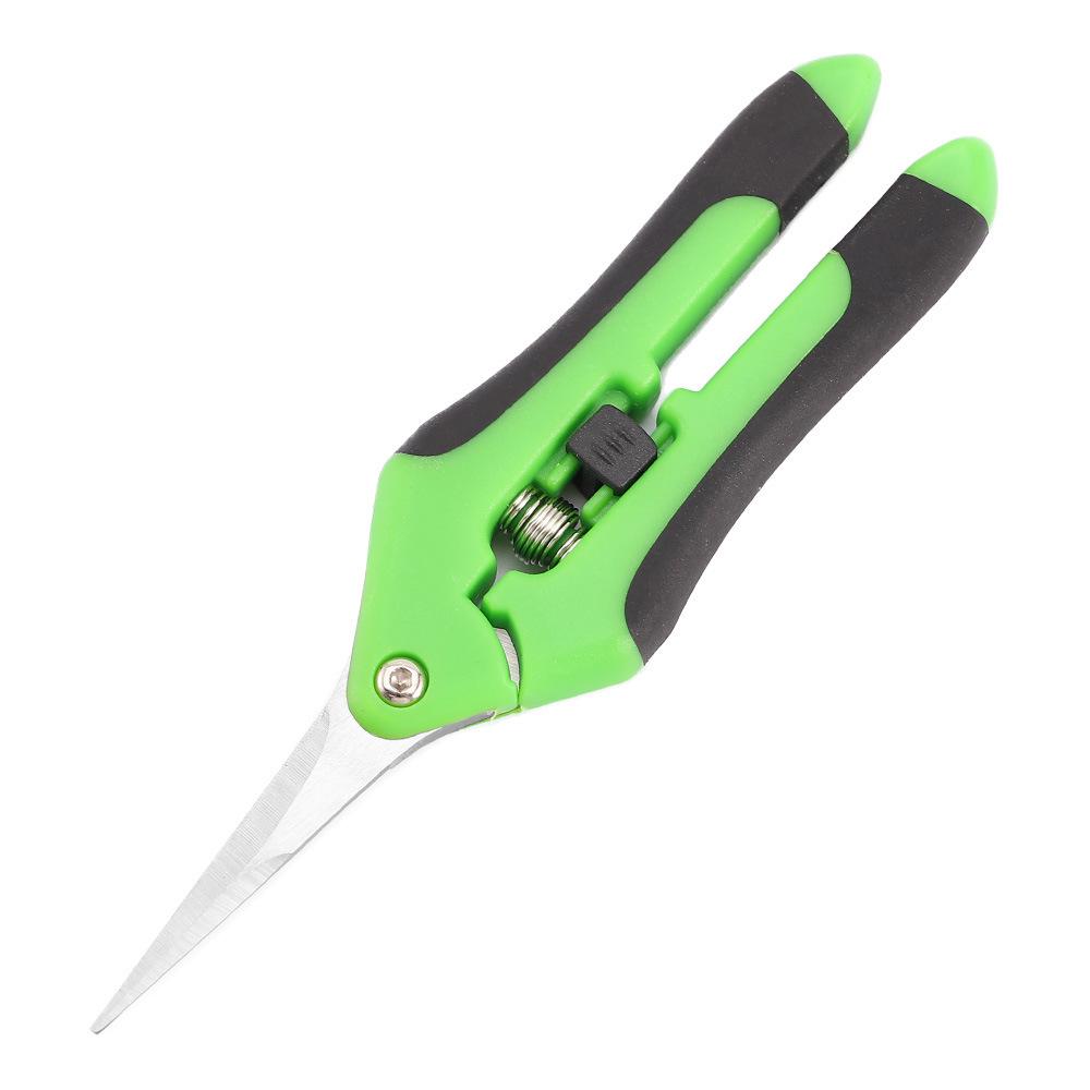

Ножницы для сбора винограда и фруктов из нержавеющей стали: Садовые ножницы для прореживания и овощей зелёный