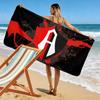 Atlas FC Print Beach Towel, Large Soft Quick Dry Towel for Beach Camping Swimming