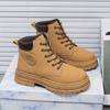 High-top Martin Boots Autumn New British Style Short Boots Thick-soled Casual Snow Boots