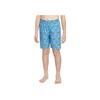 Kids Patterned Loose Fit Drawstring Shorts Kids Shorts Blue HV7026-412