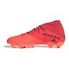 Adidas Nemeziz 19.3 Round Toe Comfortable FG (Rubber Long Stud) Slip Resistant Durable Soccer Shoes Men Soccer Shoes Red EH0300