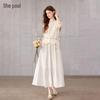 Completo due pezzi Tachi Stile Delicato con Top e Gonna in Pizzo