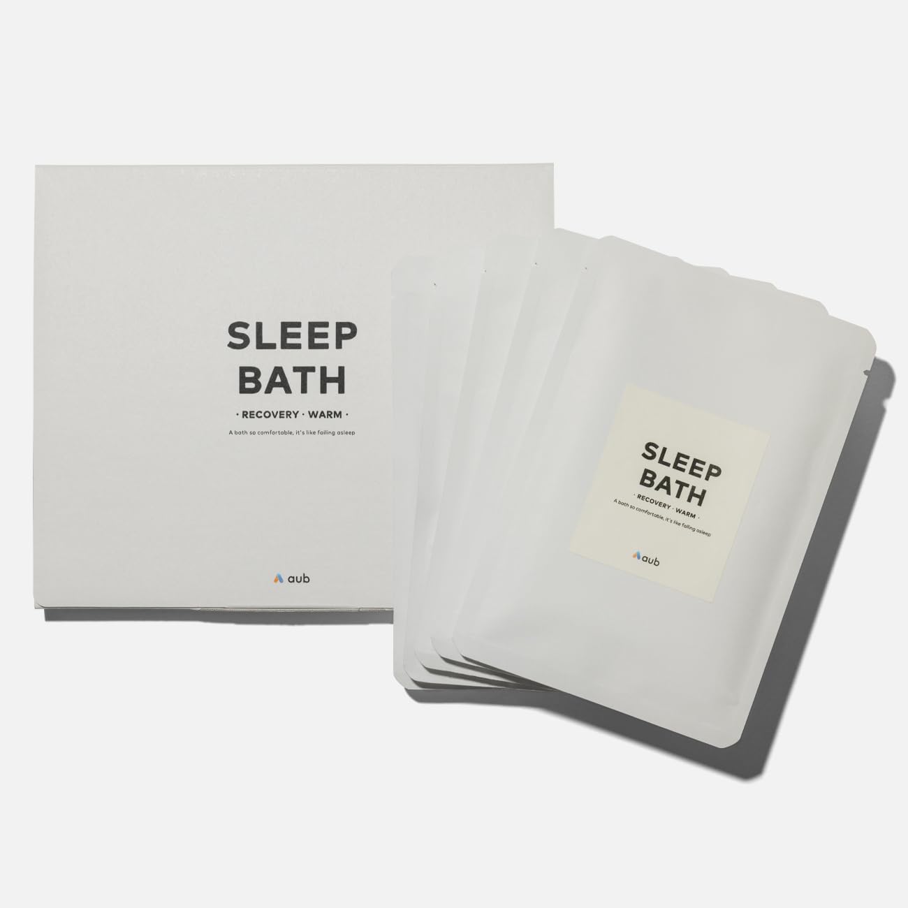 

aub SLEEP BATH Добавки для ванны 5 пакетиков 5 видов лекарственных трав Карбонат натрия Восстановление после усталости Аромат юзу Уход за кишечником Время для ванны [квазилекарственное средство] белый