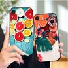 Case For iPhone SE4 Fashion Color Painted Soft Silicone Phone Coque Cover For Apple iPhone 16e 5G A3409 A3408 Shockproof  Cases