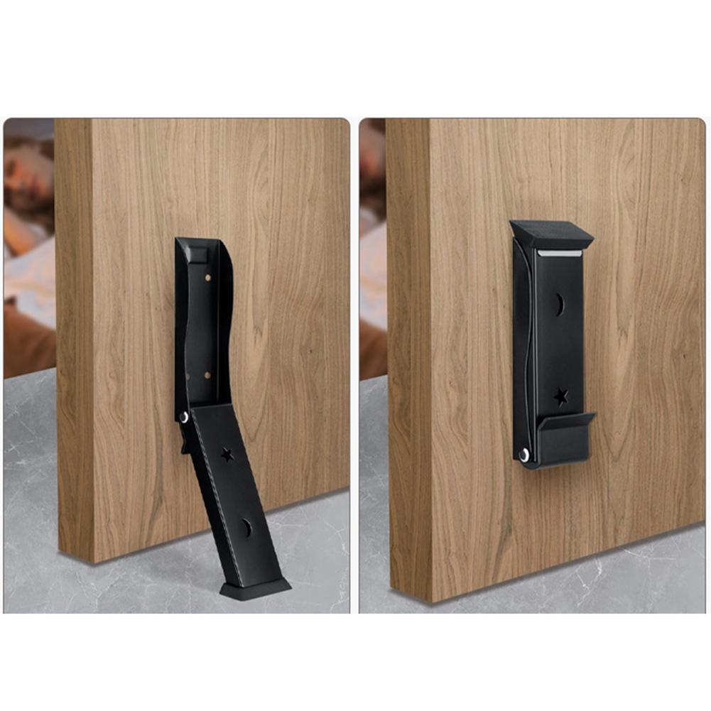 1pcs Folding Foot Door Positioner Brake Door Stop Anti-collision Foot Touch Random Stop Windproof Door Stopper Hardware