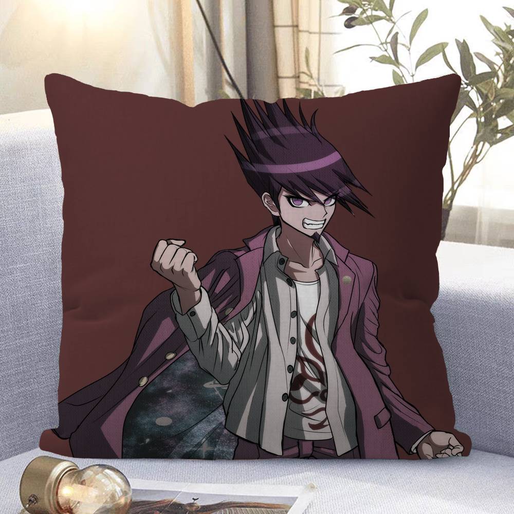 

K-Kaito Momota Pillow Case Removable Washable Cushion Cover – All-Season Soft Linen 16x16Inch