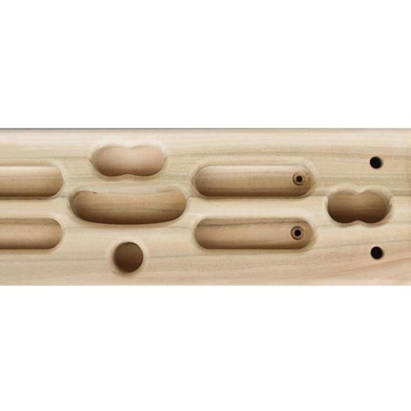 Klettern & Bouldern Trainingsboard Hangs Board Holz Kletter-Fingerboard zum Trainieren von Fingergriff und Klimmzügen