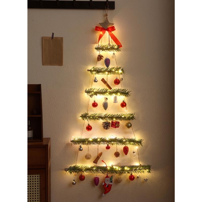 Reusable Wall Mounted Christmas Tree Environmentally Friendly Decoration Christmas Tree Ornaments DIY