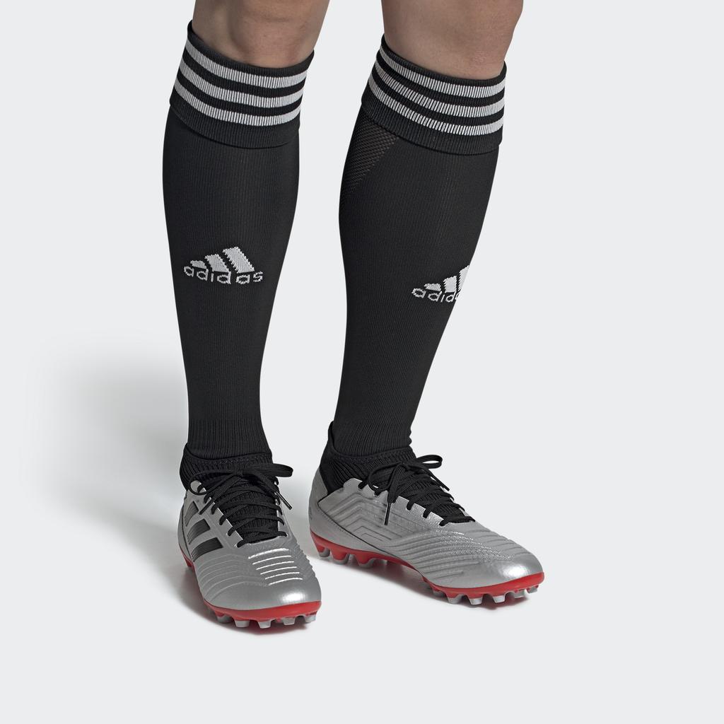 adidas Predator 19.3 Round Toe Lace-Up AG (Rubber Short Studs) Shock Absorbing Non-Slip Wear-Resistant Soccer Shoes Men Soccer Shoes F99989