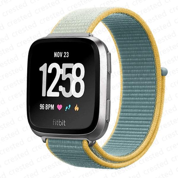 Nylon Loop Strap for Fitbit Versa 4 3 band Smart watch replacment Soft Breathable Sport belt Correa Bracelet Fitbit Sense 2 band