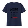 Mens T Shirt Series Griller Grilling Print Dash List Meat No Vegetables Vintage Washed Comfortable Versatile Breathable