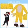 Dzieci Deluxe Kostium Sonic The Hedgehog Kombinezon Cosplay Onesies