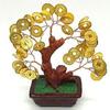 Golden Coin Tree Money Fortune Tree Protection for Good Luck Christmas Tree Home Décor |Christmas Gift | Evil Protection Tree (Size 5 Inch)
