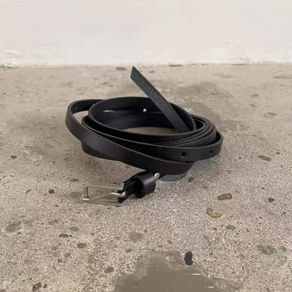210cm Women's Belt Versatile Skirt Belt Trendy Leather Belt  for Women