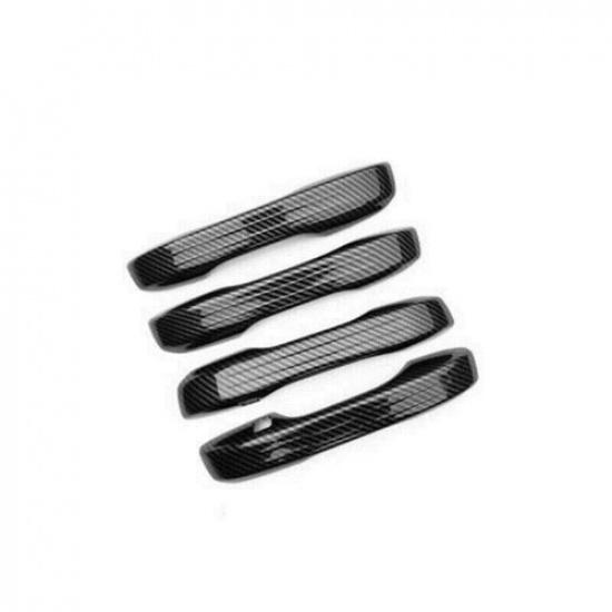 For Honda Accord -2024 Carbon Fiber Car Side Door Handle Molding Cover Trim