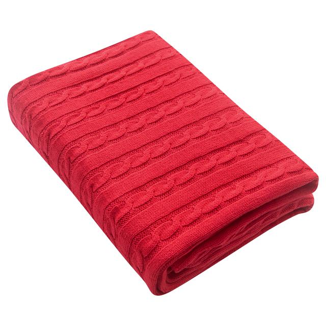 Throw Blanket For Couch Lightweight Cozycomfort Soft Cotton Knit Couch Blanket For All Season