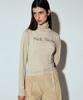 Nigaennikol Nicole Pintuck Line Turtleneck Top_Oatmeal
