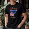Vintage Style New York Basketball T Shirt Retro Sports 100 Cotton Novelty Vintage Fashion Versatile Comfortable
