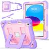 Beschermhoes Voor iPad 11e A16 10e Generatie 10.9 11 inch Tablethoes Standaard Houder Schouderband iPad Hoes