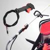 Handle Switch Durable Freely Retractable Strong Sturdy Stable Good Compatibility Plastic Grass Trimmer Throttle Control Handle with Switch for Garden