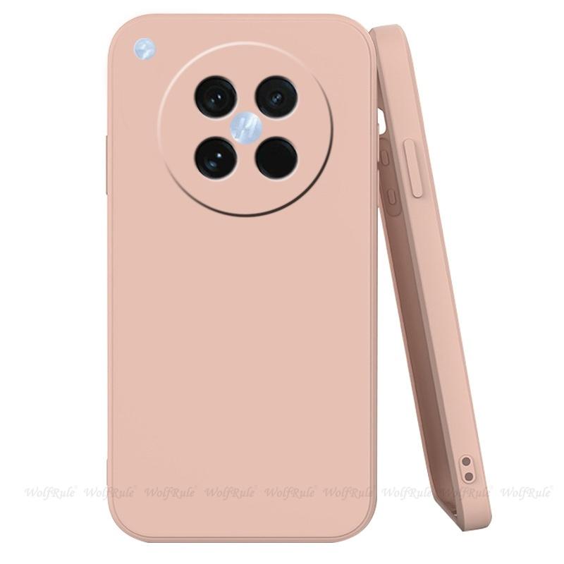 For OPPO Find X8S Case Cover OPPO Find X8S Capa Liquid Silicone Phone Bumper Shockproof Back TPU Soft Cover OPPO Find X8S Fundas