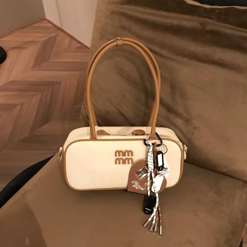 Miqiaomei Color-Block Pillow Bag