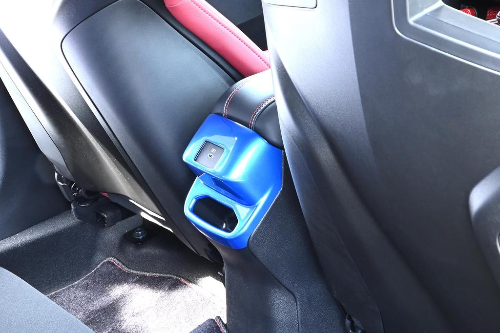 SecondStage Nissan Note E13 Aura FE13 nismo Compatible Console Lower Panel vehicles with USB Blue N286BLU e-POWER (for port)