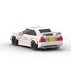 MOC Building Blocks 8 Grid Vehicle Assembly Toy Race Car Model Creative Construction Set for Boys and Adults