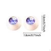 2 Pieces Doll Eyes Acrylic Art Crafts Sturdy Gift Versatile High Performance for 1/3 Dolls