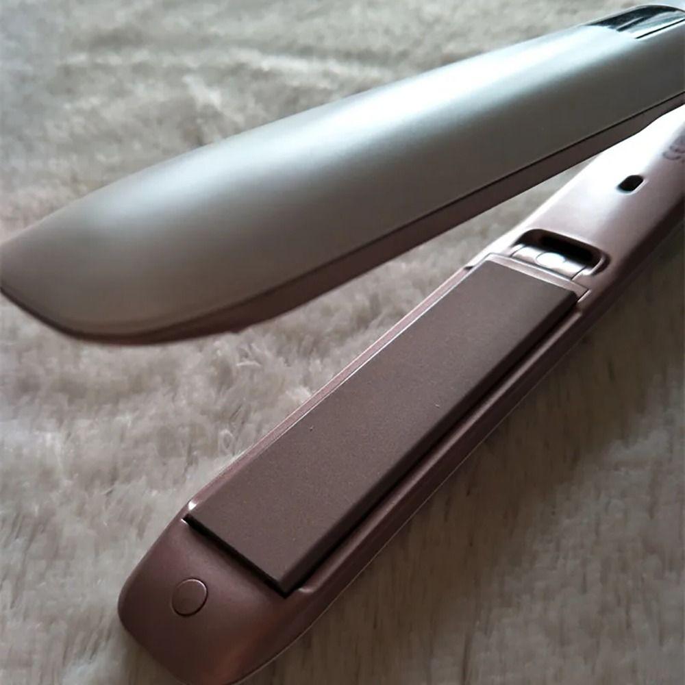 1Pcs Professional Hair Flat Irons Heated Curling Brush Hair Straightener Comb  Hair Styling Tool